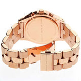 Marc Jacobs Blade Chronograph Brown Dial Rose Gold Steel Strap Watch for Women - MBM3308 Buy Now By Marc Jacobs