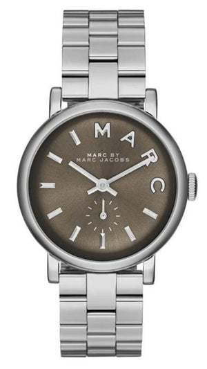 Marc Jacobs Baker Brown Dial Silver Steel Strap Watch For Women - MBM3329 Buy Now By Marc Jacobs