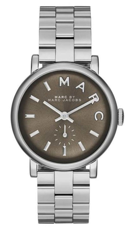 Marc Jacobs Baker Brown Dial Silver Steel Strap Watch For Women - MBM3329 Buy Now By Marc Jacobs