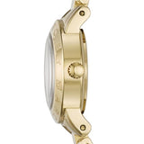 Marc Jacobs Amy Black Dial Gold Steel Strap Watch for Women - MBM3273 Buy Now By Marc Jacobs