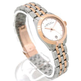 Marc Jacobs Peeker Silver Dial Two Tone Steel Strap Watch for Women - MBM3375 Buy Now By Marc Jacobs