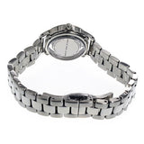 Marc Jacobs Tether Transparent Silver Dial Silver Steel Strap Watch for Women - MBM3416 Buy Now By Marc Jacobs
