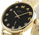 Marc Jacobs Baker Dexter Black Dial Gold Steel Strap Watch for Women - MBM3421 Buy Now By Marc Jacobs