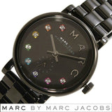 Marc Jacobs Baker Black Dial Black Steel Strap Watch for Women - MBM3425 Buy Now By Marc Jacobs