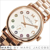 Marc Jacobs Baker Dexter White Dial Rose Gold Steel Strap Watch for Women - MBM3443 Buy Now By Marc Jacobs