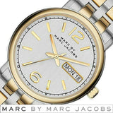 Marc Jacobs Fergus Silver Dial Two Tone Steel Strap Watch for Women - MBM8652 Buy Now By Marc Jacobs