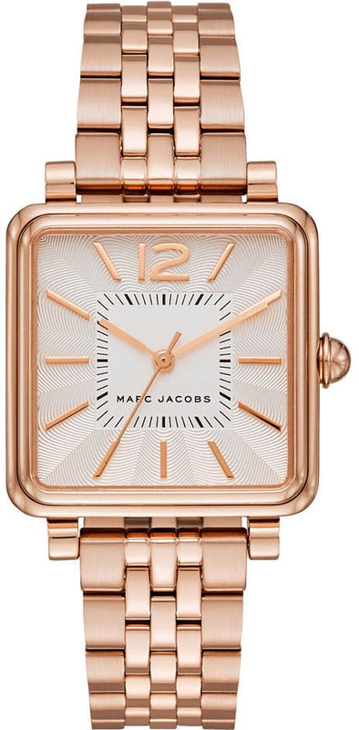 Marc Jacobs Vic Silver Dial Rose Gold Steel Strap Watch for Women - MJ3514 Buy Now By Marc Jacobs