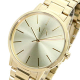 Armani Exchange Cayde Analog Gold Dial Gold Steel Strap Watch For Men - AX2707 Buy Now By Armani Exchange