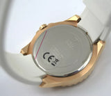 Guess Starlight Diamonds White Dial White Rubber Strap Watch for Women - W0846L5 Buy Now By Guess