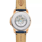 Fossil Grant Mechanical Blue Dial Blue Leather Strap Watch for Men - ME3054 Buy Now By Fossil