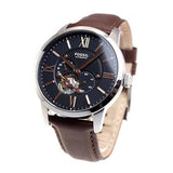 Fossil Townsman Automatic Black Dial Brown Leather Strap Watch for Men - ME3061 Buy Now By Fossil
