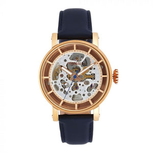 Fossil Original Boyfriend Skeleton White Dial Blue Leather Strap Watch for Women - ME3086 Buy Now By Fossil