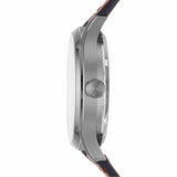 Fossil Forrester Luggage Automatic Skeleton Blue Dial Brown Leather Strap Watch for Men - ME3179 Buy Now By Fossil