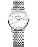 Maurice Lacroix Eliros Date White Dial Silver Steel Strap Watch for Women - EL1094-SS002-150-1 Buy Now By Maurice Lacroix