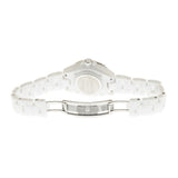 Chanel J12 Diamonds Mother of Pearl White Dial White Steel Strap Watch for Women - J12 H5704 Buy Now By Chanel