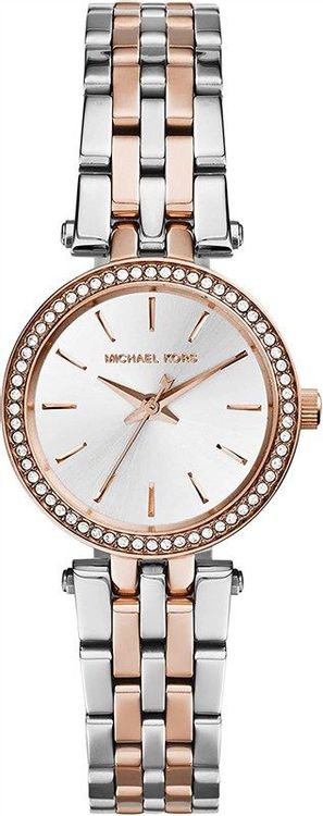 Michael Kors Darci Silver Dial Two Tone Steel Strap Watch for Women - MK3298 Buy Now By Michael Kors