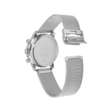 Calvin Klein City Chronograph White Dial Silver Mesh Bracelet Watch for Men - K2G27126 Buy Now By Calvin Klein