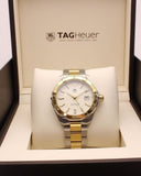 Tag Heuer Aquaracer White Dial Watch for Men - WAY1120.BB0930