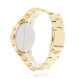 Guess Hendrix Multifunction Black Dial Gold Steel Strap Watch for Men - W1309G2 Buy Now By Guess