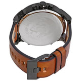 Diesel Mr. Daddy 2.0 Chronograph Silver Dial Brown Leather Strap Watch For Men - DZ7394 Buy Now By Diesel