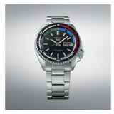 Seiko 5 Sports SKX Series Regatta Timer Retro Blue Dial Silver Steel Strap Watch For Men - SRPK13K1 Buy Now By Seiko