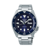Seiko 5 Sports Automatic Analog Blue Dial Silver Steel Strap Watch For Men - SRPD51K1 Buy Now By Seiko