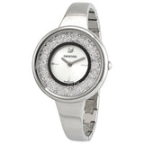 Swarovski Crystalline Pure Silver Dial Silver Steel Strap Watch for Women - 5269256 Buy Now By Swarovski