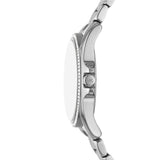 Michael Kors Kacie Three-Hand Gold Dial Silver Steel Strap Watch for Women - MK4854 Buy Now By Michael Kors