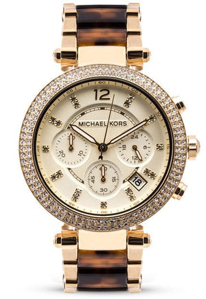 Michael Kors Parker Gold Dial Two Tone Steel Strap Watch for Women - MK5688 Buy Now By Michael Kors