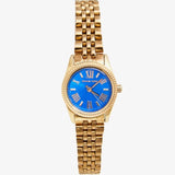 Michael Kors Lexington Quartz Blue Dial Rose Gold Steel Strap Watch For Women - MK3272 Buy Now By Michael Kors