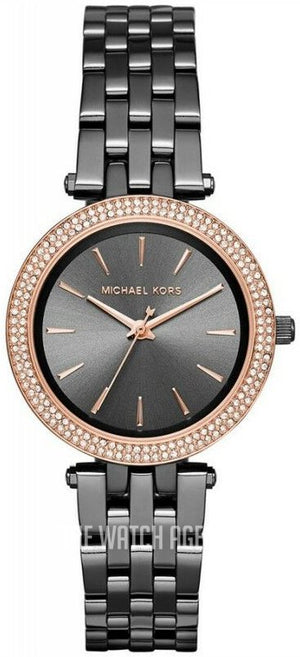 Michael Kors Darci Quartz Grey Dial Grey Steel Strap Watch For Women - MK3432 Buy Now By Michael Kors