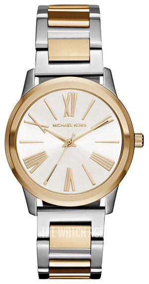 Michael Kors Hartman Quartz White Dial Two Tone Steel Strap Watch For Women - MK3521 Buy Now By Michael Kors