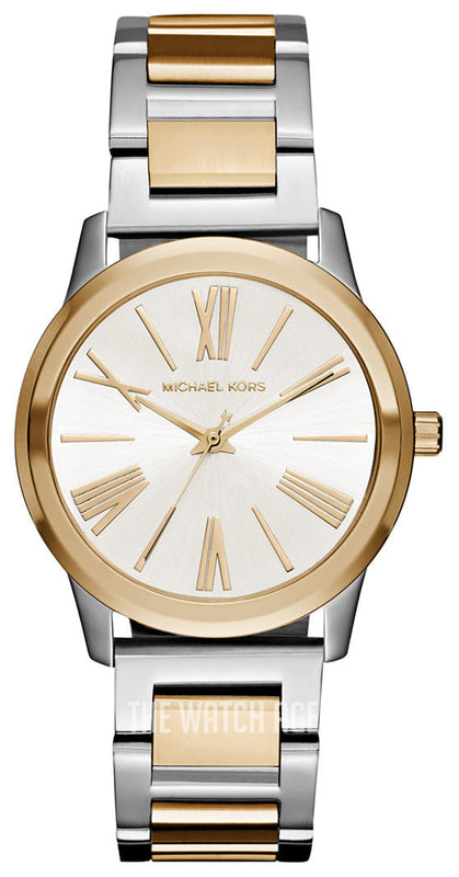 Michael Kors Hartman Quartz White Dial Two Tone Steel Strap Watch For Women - MK3521 Buy Now By Michael Kors