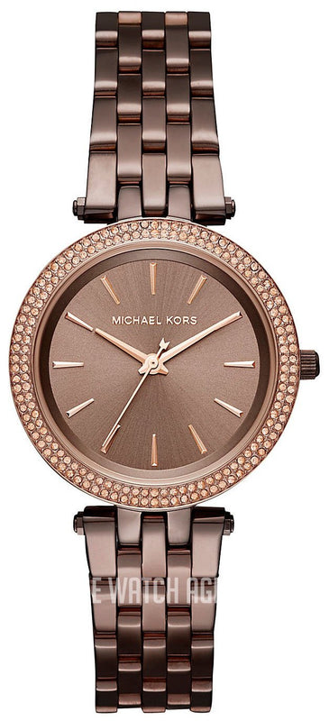 Michael Kors Darci Quartz Brown Dial Brown Steel Strap Watch For Women - MK3553 Buy Now By Michael Kors