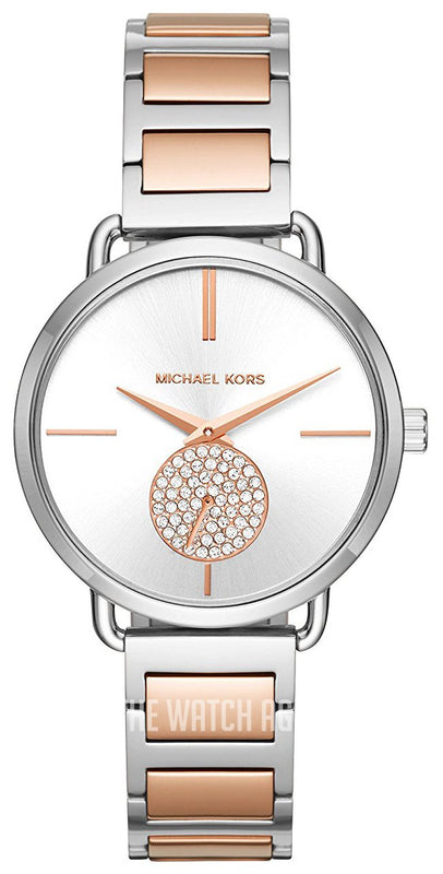 Michael Kors Portia Quartz Silver Dial Two Tone Steel Strap Watch For Women - MK3709 Buy Now By Michael Kors