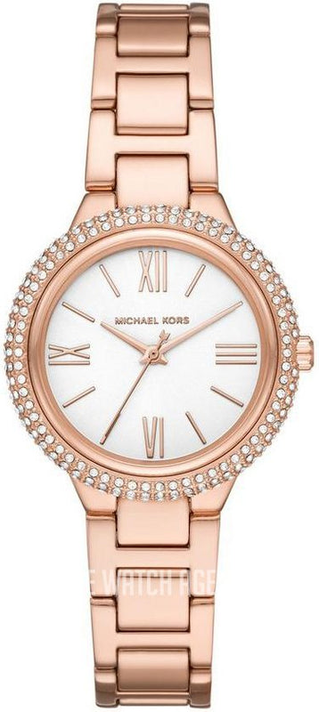 Michael Kors Taryn Quartz White Dial Rose Gold Steel Strap Watch For Women - MK4460 Buy Now By Michael Kors