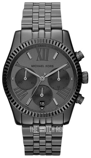 Michael Kors Lexington Chronograph Black Dial Black Steel Strap Watch For Women - MK5709 Buy Now By Michael Kors