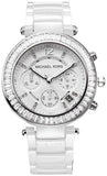 Michael Kors Parker White Dial White Leather Strap Watch for Women - MK5848 Buy Now By Michael Kors