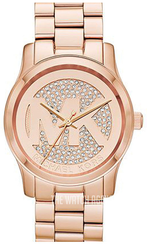 Michael Kors Runway Rose Gold Dial Rose Gold Steel Strap Watch For Women - MK5853 Buy Now By Michael Kors