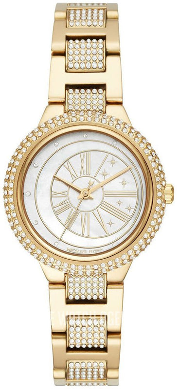 Michael Kors Taryn Mother of Pearl Dial Gold Steel Strap Watch For Women - MK6567 Buy Now By Michael Kors