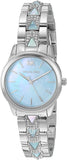 Michael Kors Runway Mercer Quartz Mother of Pearl Blue Dial Silver Steel Strap Watch For Women - MK6857 Buy Now By Michael Kors
