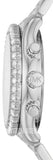 Michael Kors Layton Chronograph Silver Dial Silver Steel Strap Watch For Women - MK6976 Buy Now By Michael Kors