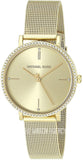 Michael Kors Darci Quartz Gold Dial Gold Mesh Strap Watch for Women - MK7121 Buy Now By Michael Kors