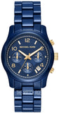 Michael Kors Runway Analog Blue Dial Blue Steel Strap Watch for Women - MK7332 Buy Now By Michael Kors