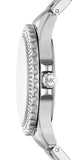 Michael Kors Everest Three hand Silver Dial Silver Steel Strap Watch For Women - MK7403 Buy Now By Michael Kors