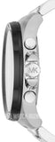 Michael Kors Brecken Chronograph Black Dial Silver Steel Strap Watch For Men - MK8847 Buy Now By Michael Kors