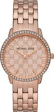 Michael Kors Argyle Quartz Rose Gold Dial Rose Gold Steel Strap Watch For Women - MK3156 Buy Now By Michael Kors