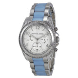Michael Kors Blair Silver Dial Two Tone Steel Strap Watch for Women - MK6137 Buy Now By Michael Kors