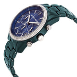 Michael Kors Bradshaw Chronograph Blue Dial Blue Steel Strap Watch For Men - MK6722 Buy Now By Michael Kors