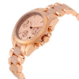 Michael Kors Bradshaw Rose Gold Dial Two Tone Steel Strap Watch for Women - MK6066 Buy Now By Michael Kors